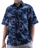 Sailfish Night (1302) Hawaiian Shirt for Men - Johari West