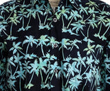 Cool Nights (1415-Aqua) Hawaiian Shirt for Men - Johari West