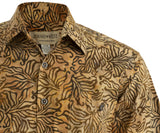 Autumn Gold‎ ‎ ‎ ‎ ‎ ‎ ‎ ‎ ‎ ‎ ‎ ‎ ‎ ‎ ‎ ‎ ‎ ‎ ‎ (3018-Gold) Hawaiian Shirt for Men - Johari West