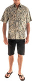 Jungle Sand (1299-Sand) Hawaiian Shirt for Men - Johari West