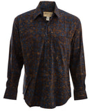 Deep Midnight (1021) Hawaiian Shirt for Men - Johari West