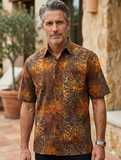 Geometric Sunrise (1293) Hawaiian Shirt for Men - Johari West