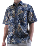 Geometric Evening ‎ ‎ ‎ ‎ ‎ ‎ ‎ ‎ ‎ ‎ ‎ (1310) Hawaiian Shirt for men - Johari West