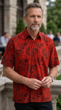 Indo Sunset (1326) Hawaiian Shirt for Men - Johari West