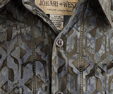 Mystic Maze (1372-Ocean) Hawaiian Shirt for Men - Johari West