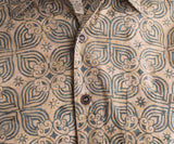 Santorini (1388-Sand) Hawaiian Shirt for Men - Johari West