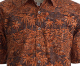 Tropical Tango (1411-Lava) Hawaiian Shirt for Men - Johari West
