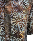 Geometric Forest (1421-Brown) Hawaiian Shirt for men - Johari West