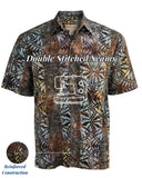 Geometric Forest (1421-Brown) Hawaiian Shirt for men - Johari West