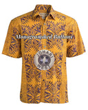 Geometric Forest (1425-Yellow) Hawaiian Shirt for men - Johari West