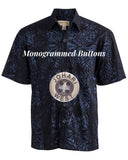 Geometric Forest (1436-Navy) Hawaiian Shirt for men - Johari West