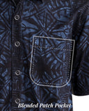 Geometric Forest (1436-Navy) Hawaiian Shirt for men - Johari West