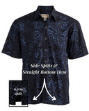 Geometric Forest (1436-Navy) Hawaiian Shirt for men - Johari West