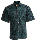 Botany Bay (1445 - Sapphire) Hawaiian Shirt for Men - Johari West