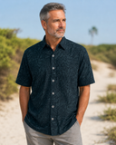 Autumn Gold‎ (1453-Ink) Hawaiian Shirt for Men - Johari West