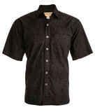 Ripple Rosso (1471-Slate) Hawaiian Shirt for Men - Johari West
