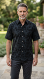 Montego Bay (1476-Slate) Hawaiian Shirt for Men - Johari West