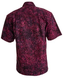 Ripple Rosso (1469-Purple) Hawaiian Shirt for Men - Johari West