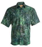 Hawaiian Shirt, Button Down Men's Shirt, Short Sleeved