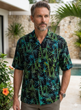 Evening Daze (1504) Hawaiian Shirt for Men - Johari West