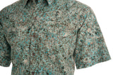 Hawaiian Shirt, Button Down Men's Shirt, Short Sleeved