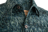 Fire Diamonds (1480-Aqua) Hawaiian Shirt for Men - Johari West