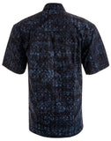 Fire Diamonds (1481-Navy) Hawaiian Shirt for Men - Johari West