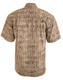 Fire Diamonds (1482-Sand) Hawaiian Shirt for Men - Johari West