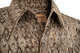 Fire Diamonds (1482-Sand) Hawaiian Shirt for Men - Johari West