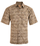 Fire Diamonds (1482-Sand) Hawaiian Shirt for Men - Johari West