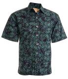 Hawaiian Shirt, Button Down Men's Shirt, Short Sleeved