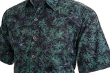 Hawaiian Shirt, Button Down Men's Shirt, Short Sleeved