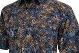 Montego Bay (1474-Royal) Hawaiian Shirt for Men - Johari West