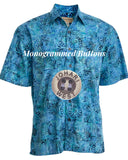 Indo Bay (1412-Lake) Hawaiian Shirt for Men - Johari West