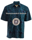 Geometric Sapphire (1312) Hawaiian Shirt for men - Johari West