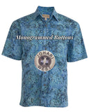 Samoan Surf (1396-Ocean) Hawaiian Shirt for Men - Johari West