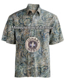 Indo Bay (1427-Sand) Hawaiian Shirt for Men - Johari West