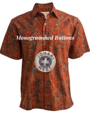 Indo Bay (1373-Amber) Hawaiian Shirt for Men - Johari West
