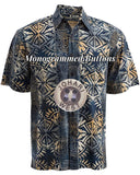Geometric Evening (1310) Hawaiian Shirt for men - Johari West