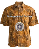 Autumn Gold‎ ‎(1350) Hawaiian Shirt for Men - Johari West