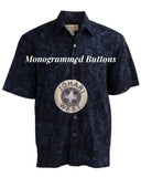 Indo Bay (1429-Navy) Hawaiian Shirt for Men - Johari West