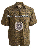 Mystic Maze (1371-Moss) Hawaiian Shirt for Men - Johari West