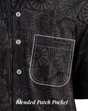 Indo Bay (1431-Ink) Hawaiian Shirt for Men - Johari West