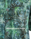 Indo Bay (1426 - Green) Hawaiian Shirt for Men - Johari West