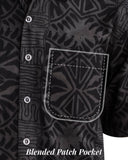 Geometric Forest (1422-Slate) Hawaiian Shirt for men - Johari West