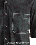 Cool Nights (1341-Black) Hawaiian Shirt for Men - Johari West