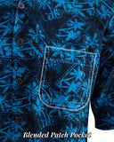 Montego Blue (1322) Hawaiian Shirt for Men - Johari West