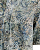 Indo Bay (1427-Sand) Hawaiian Shirt for Men - Johari West