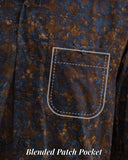 Deep Midnight (1021) Hawaiian Shirt for Men - Johari West