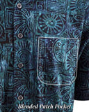 Indo Sapphire (1298) Hawaiian Shirt for Men - Johari West